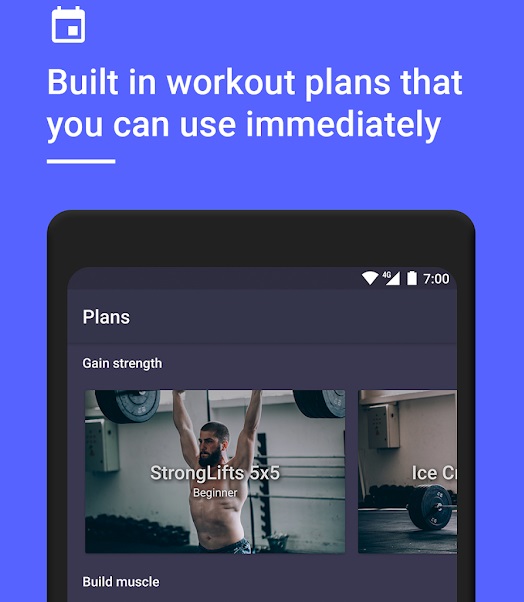 Gym Workout Tracker & Planner for Weight Lifting