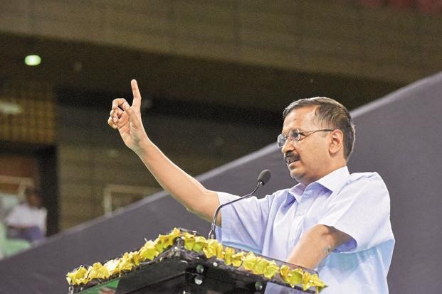 Delhi chief minister Arvind Kejriwal.