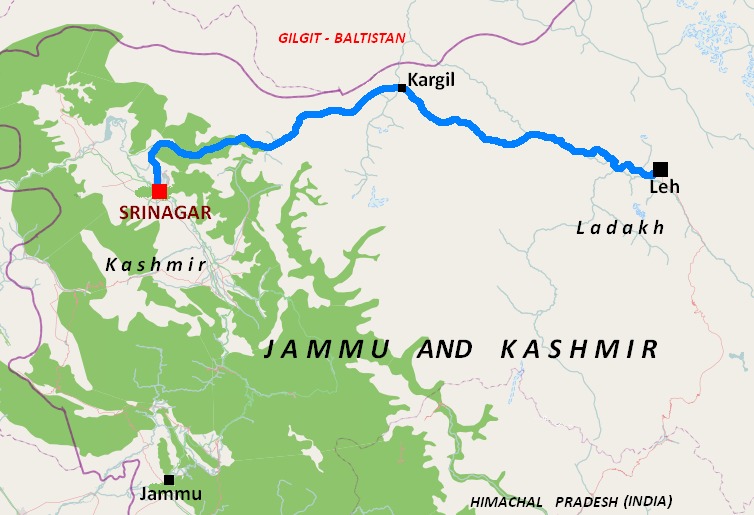 From Srinagar to Leh