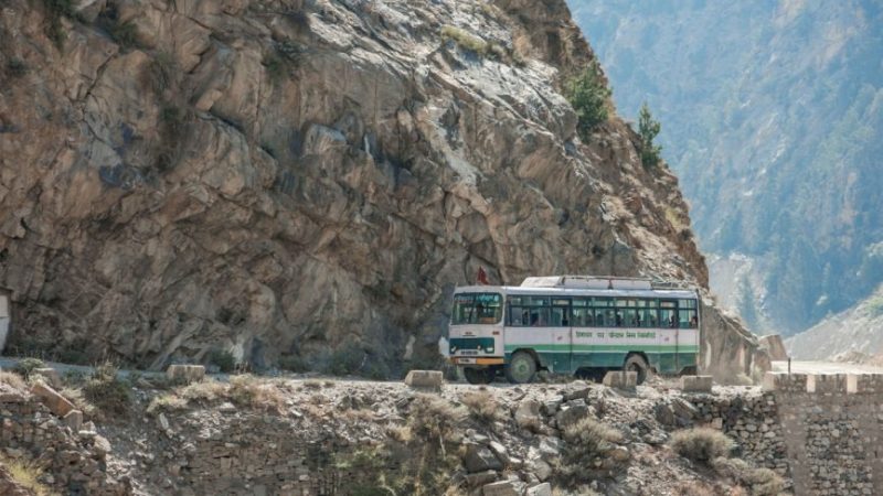 Travelling via Bus