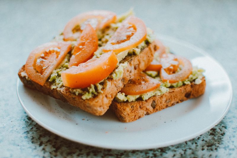 Brown bread sandwich