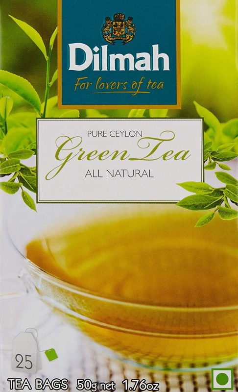 Herbal Tea Brand Dilmah Ceylon Natural Green Tea