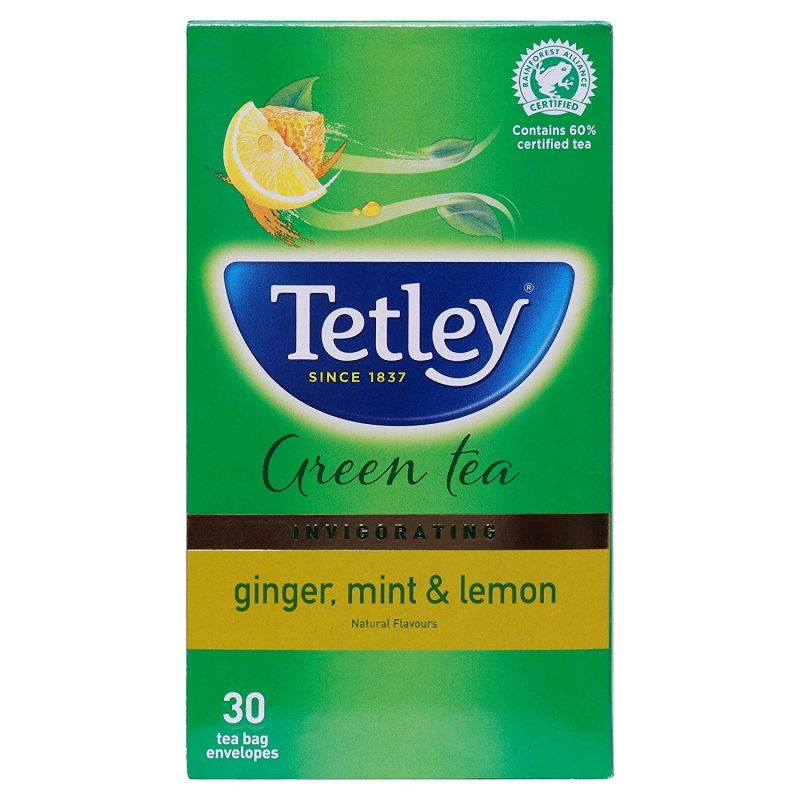 Herbal Tea Brand Tetley Green