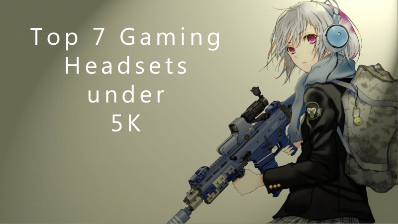 Gaming Headset under 5k Anime Girl wallpaper