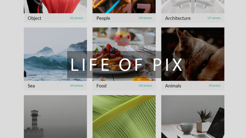 Life of Pix photography website for copyright-free-stock-images