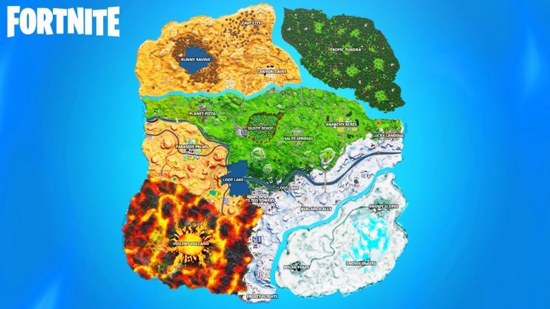 Fornite Map