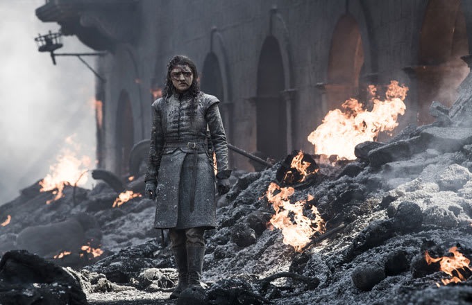 Arya after the struggling in the streets have to come to pass