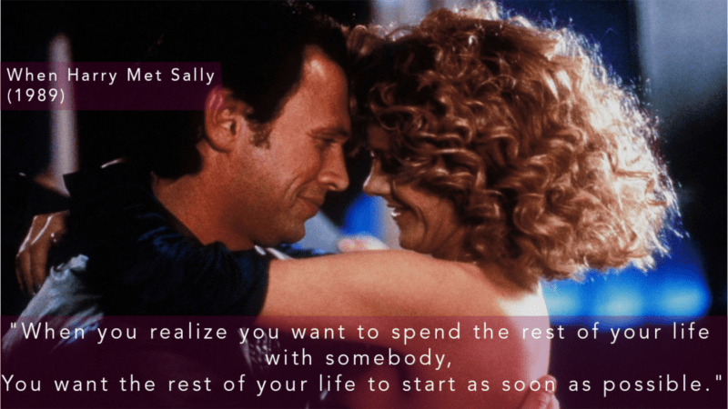 Dialogue from When Harry Met Sally - (1989) 