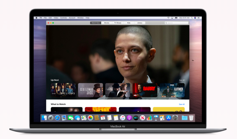 Apple TV app on MacOS Catalina