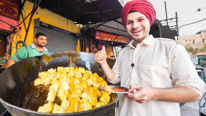 Trevor James from Food Ranger on a DEEP Street Food TOUR in Amritsar PUNJAB