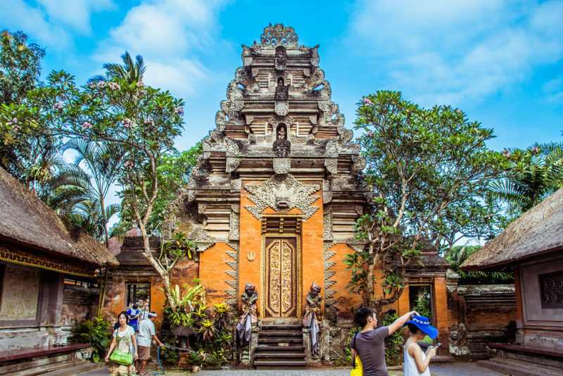 Ubud palace Bali