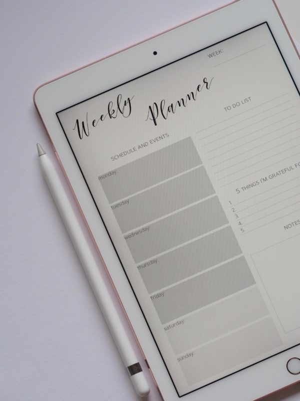 Use an Organiser to Plan Your Day