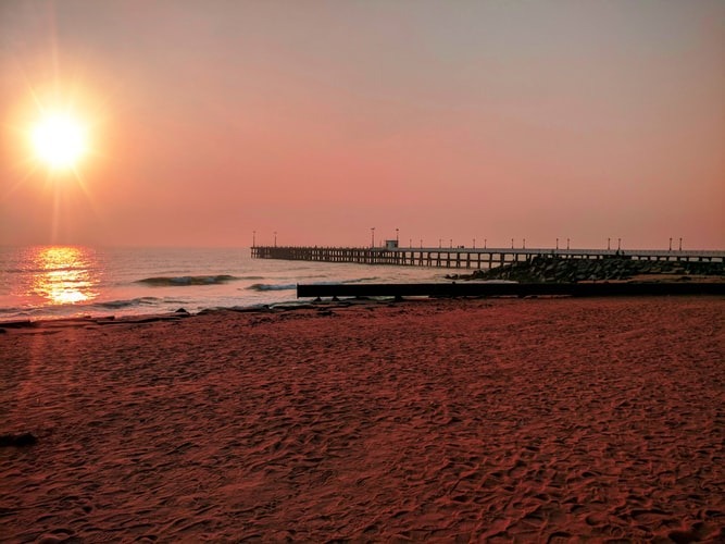 Pondicherry sunset