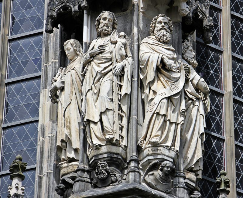 Aachen Cathedral Dom Church Aachen, Architecture, Art, Sculptures