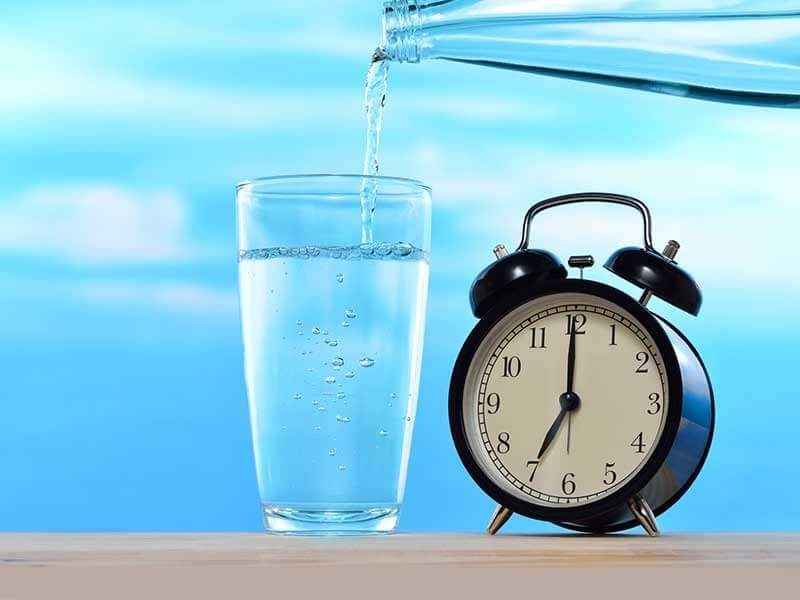 water drinking schedule
