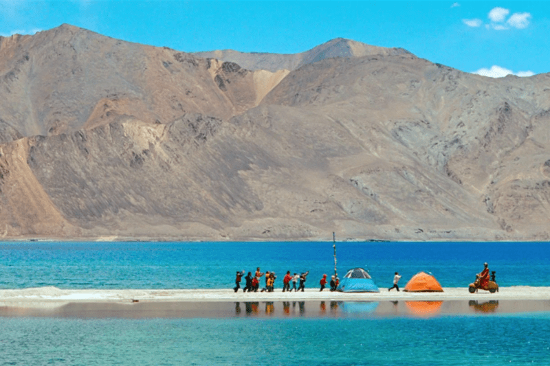 Pangong Lake From the Final Scene of the “3 Idiots” Movie