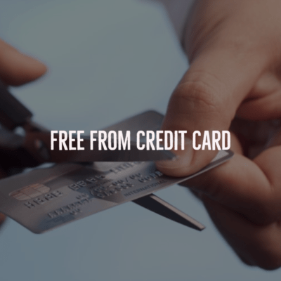 Avoid the use of credit card