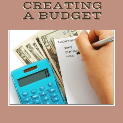 Forming a budget