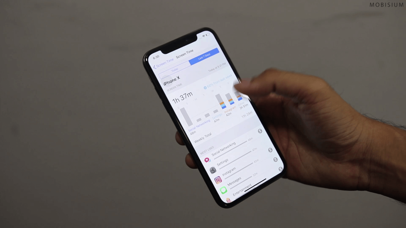 iOS 12 Screentime