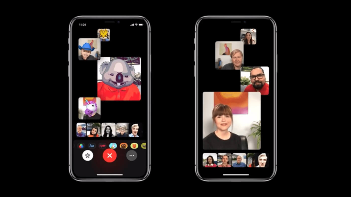 iOS 12 facetime