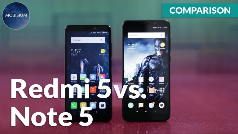 Redmi Note 5 vs Redmi 5: Camera, Display and Performance Comparison